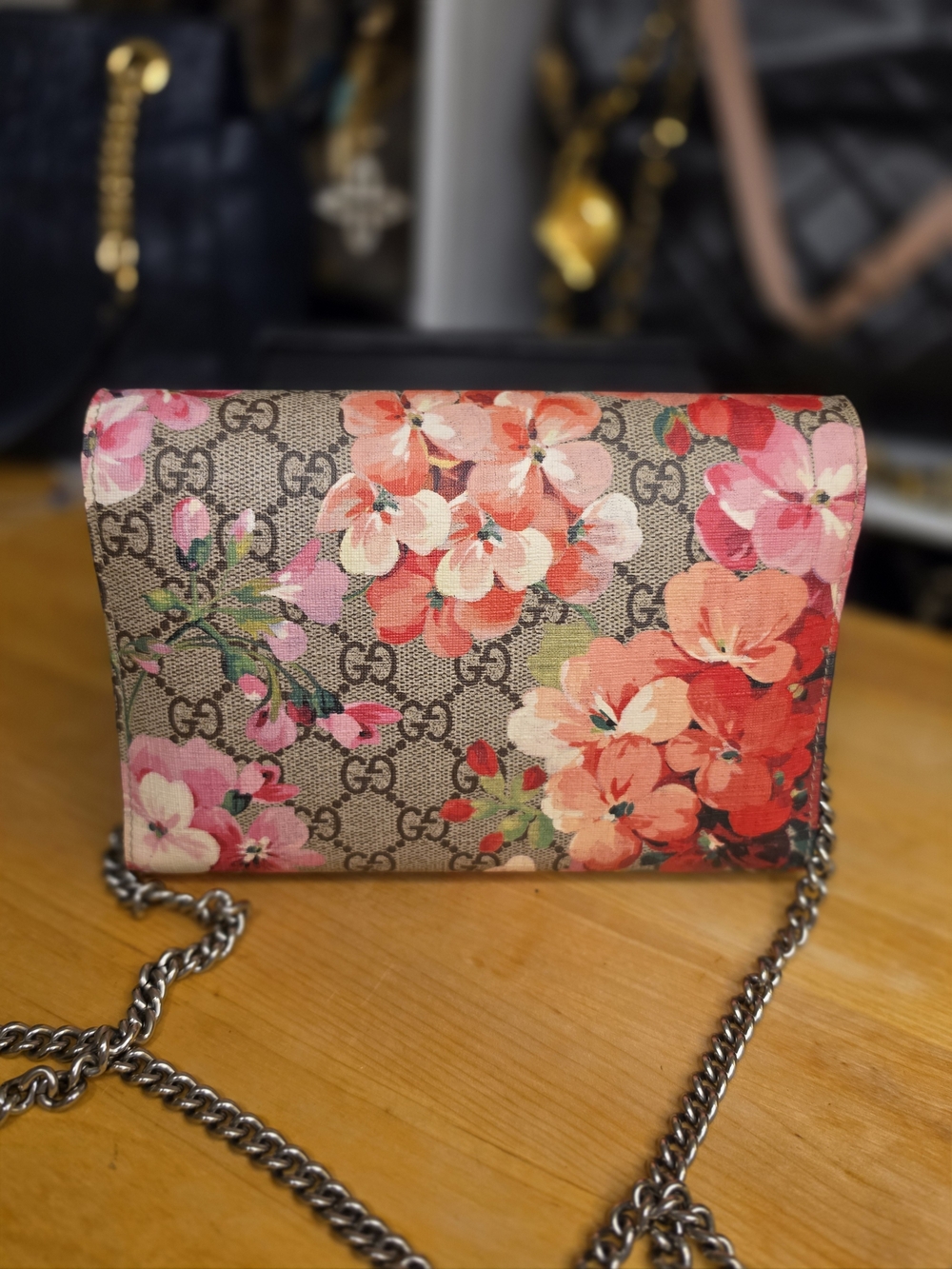 Gucci Dionysus Blooms Supreme 3 Way Chain Purse EUC - Picture 4 of 16